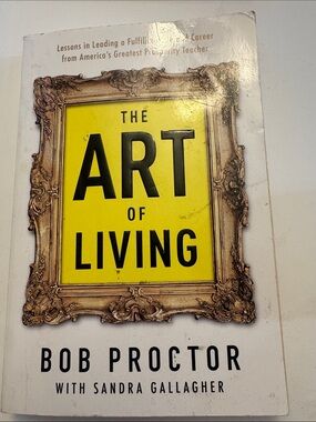 The Art of Living Wall Art Print - Yellow